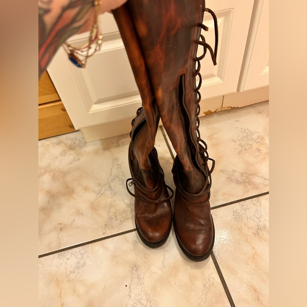 NWT Freebird knee high boots